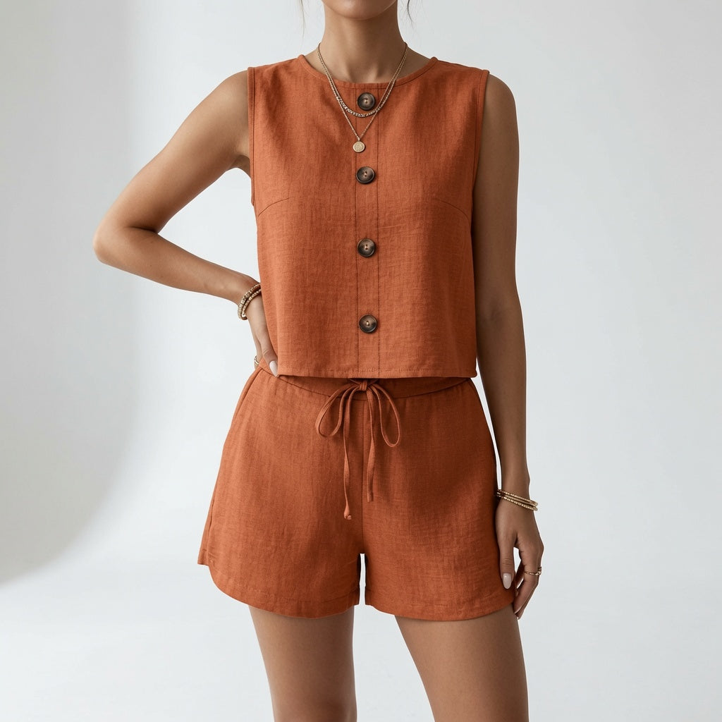 Sol | Conjunto veraniego con cintura ajustable