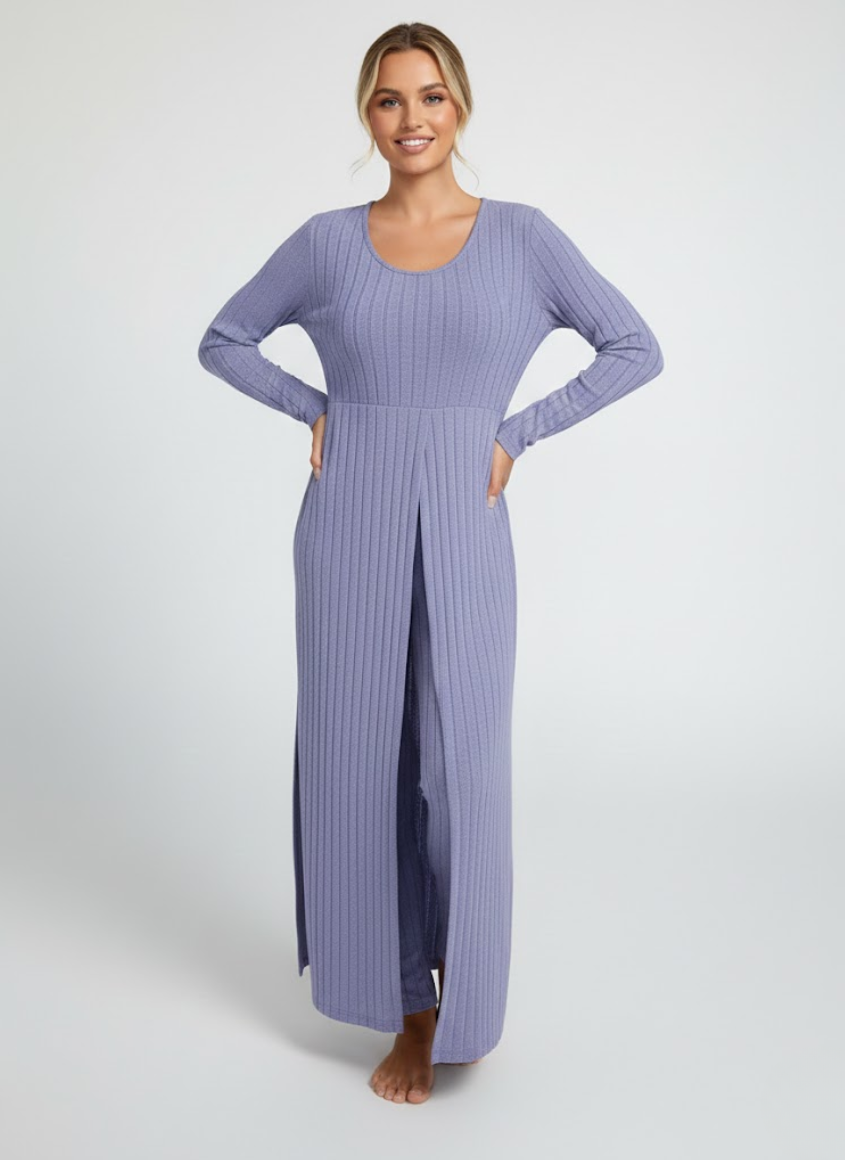 Patricia | Conjunto de canalé de dos piezas