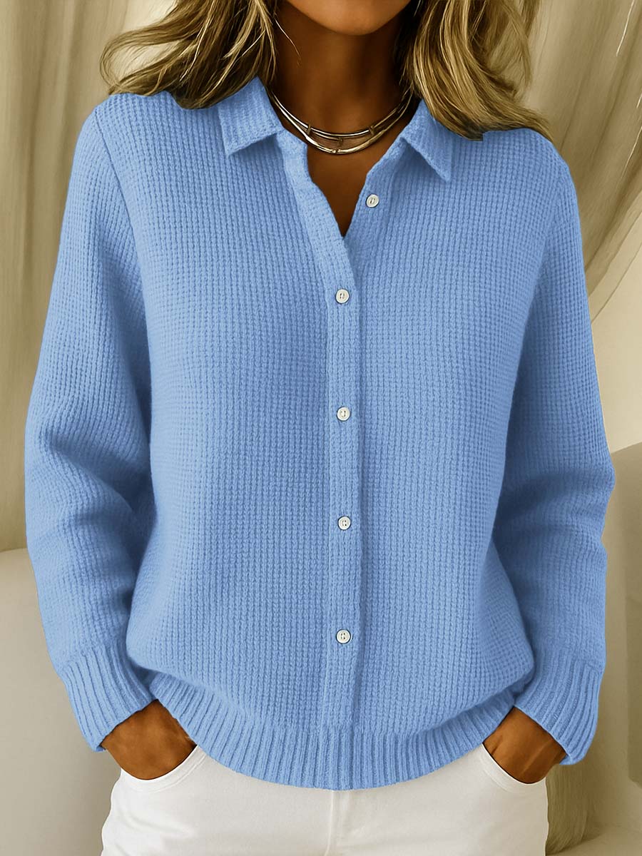 Julieta | Chaqueta de punto texturizada con botones