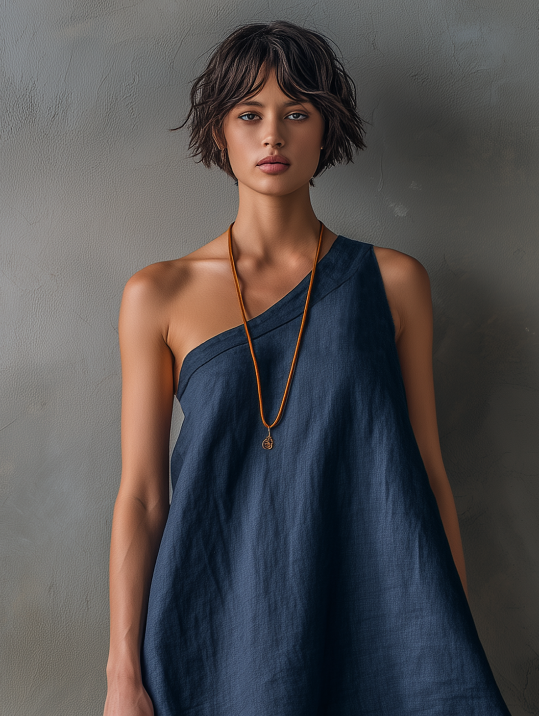 Irina | Vestido de verano de un solo hombro