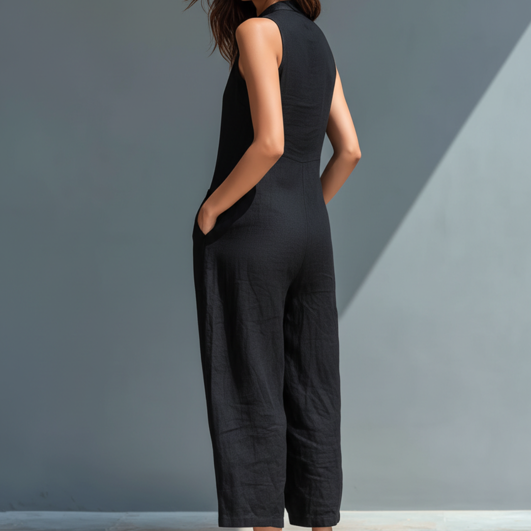 Olivia | Mono elegante sin mangas