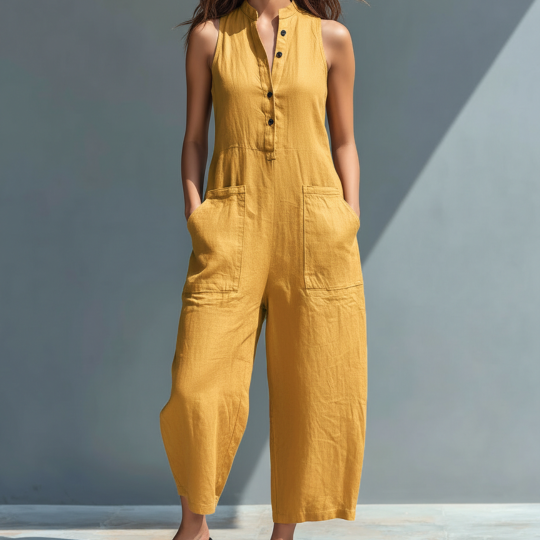 Olivia | Mono elegante sin mangas