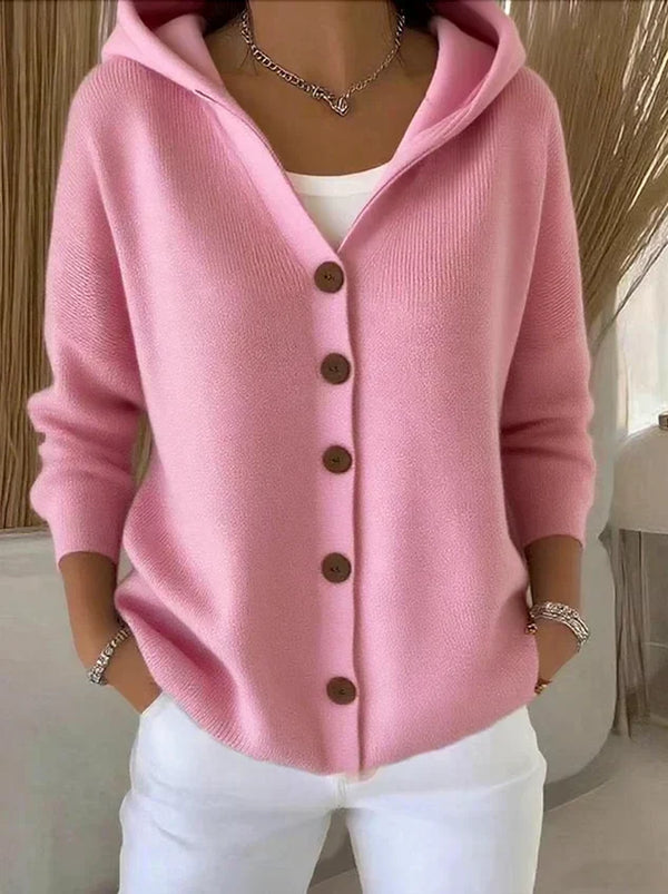 Estela | Chaqueta de punto con capucha