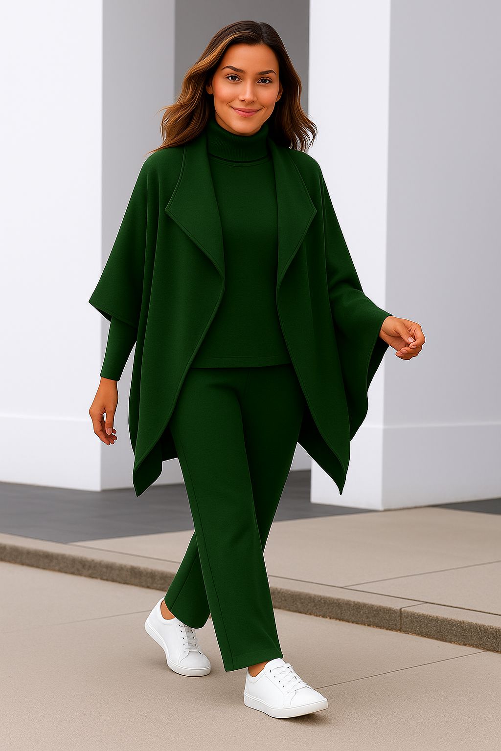 Susana | Conjunto suave con pantalón de cintura elástica