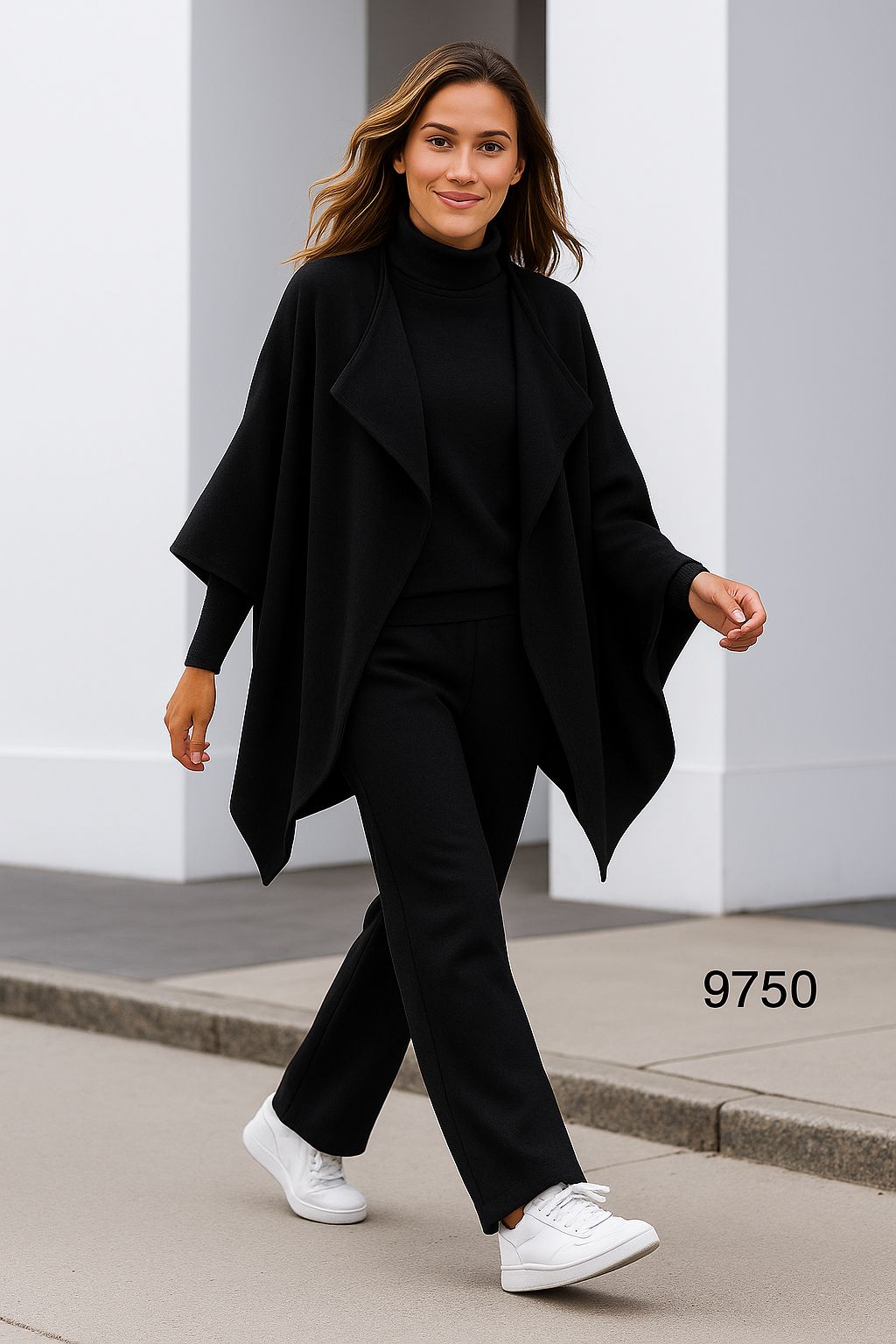 Susana | Conjunto suave con pantalón de cintura elástica