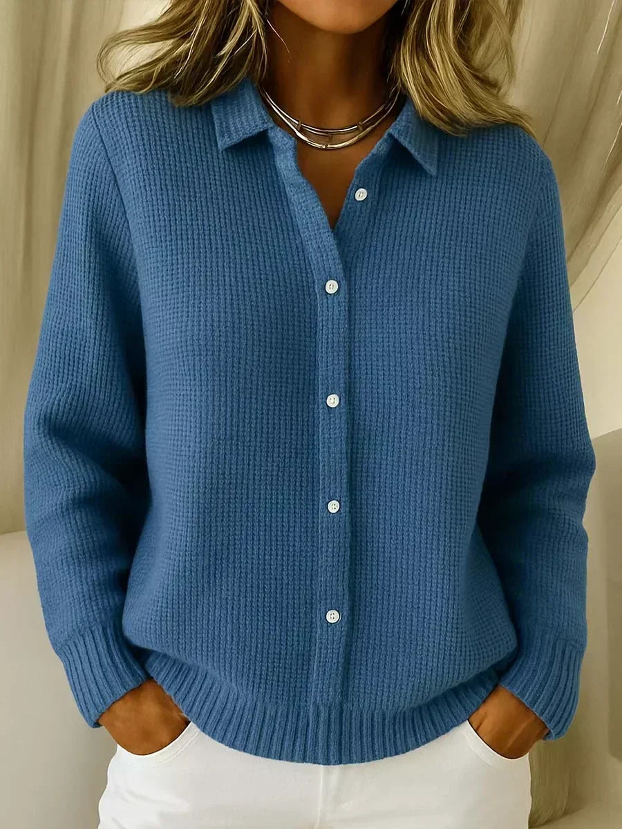 Julieta | Chaqueta de punto texturizada con botones